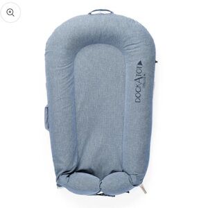 DockATot Deluxe+ Dock Indigo Chambray Lounger - Kids Accessory